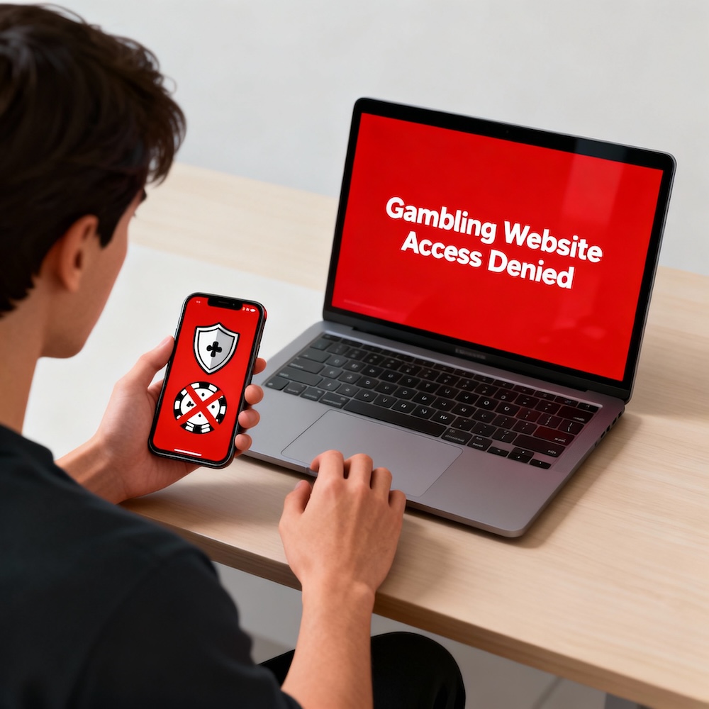 Betfilter blocking gambling websites across multiple devices